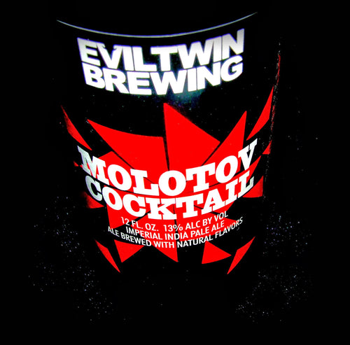 EVIL TWIN AUSTRALIA - Molotov Cocktail - TIPA 12% - Can - 440ml (4 OR 8 PACK) - Crafted by Nomad