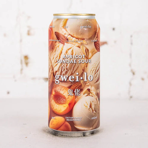 Gwei-lo - Apricot Sundae Sour - Sundae Sour 4.4% - 440ml - Crafted by Nomad