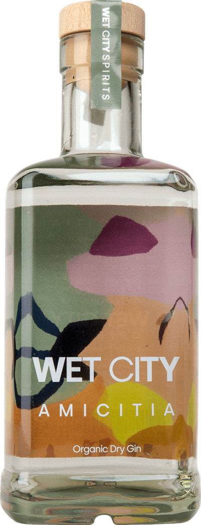 GIN - Wet City (Sweden) - Amicitia - Organic Dry Gin - 40% - 500mL